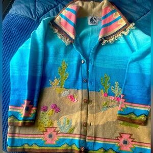 Vintage Storybook Knits “Desert Morning” Sweater